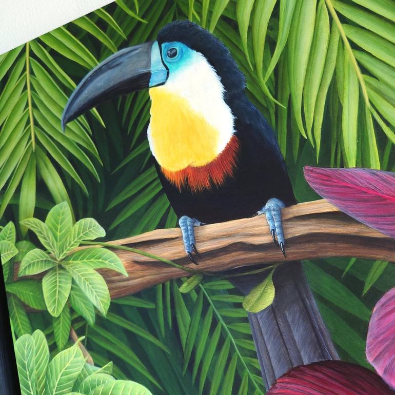 Original Realism Animal Painting by Aline Belliard