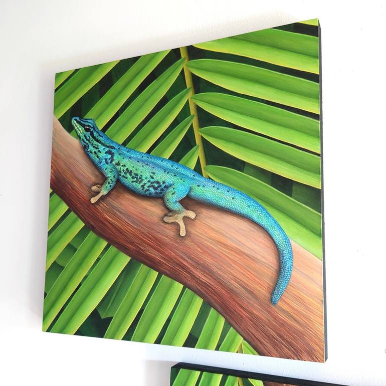 Original Realism Animal Painting by Aline Belliard