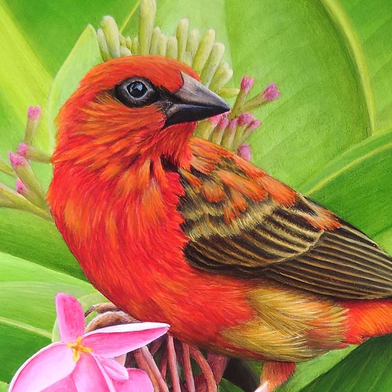 Original Photorealism Animal Painting by Aline Belliard