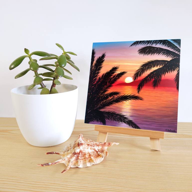 Original Realism Landscape Painting by Aline Belliard