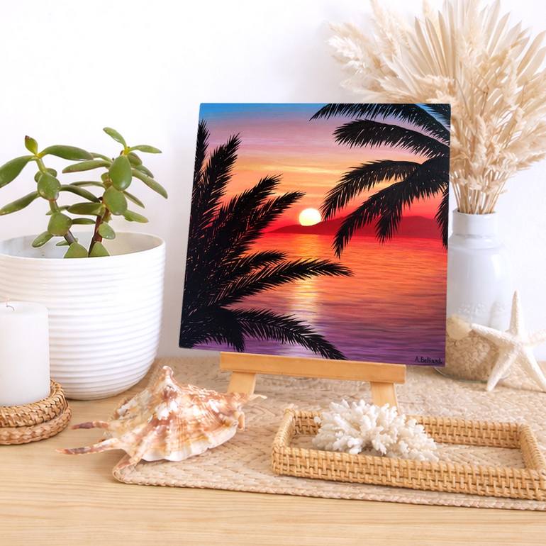 Original Realism Landscape Painting by Aline Belliard