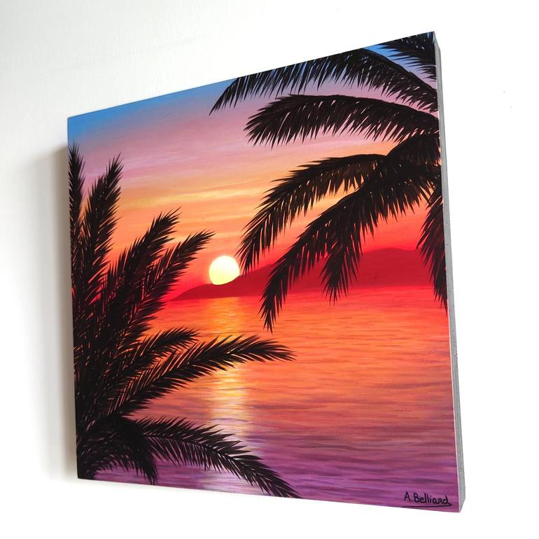 Original Realism Landscape Painting by Aline Belliard