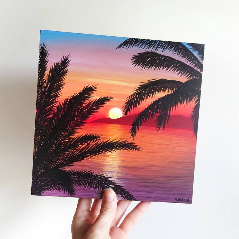 Original Realism Landscape Painting by Aline Belliard