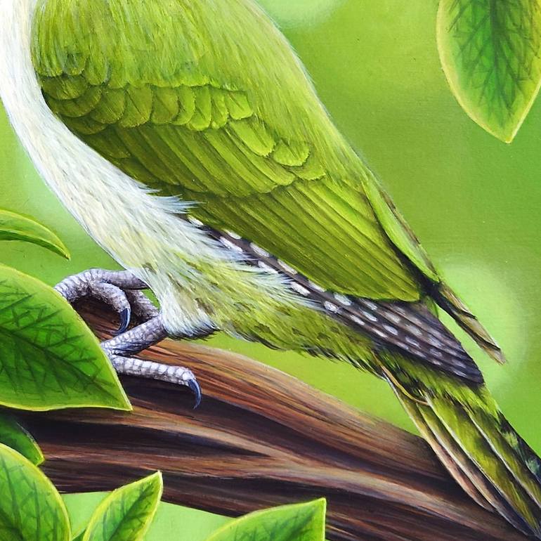 Original Photorealism Animal Painting by Aline Belliard