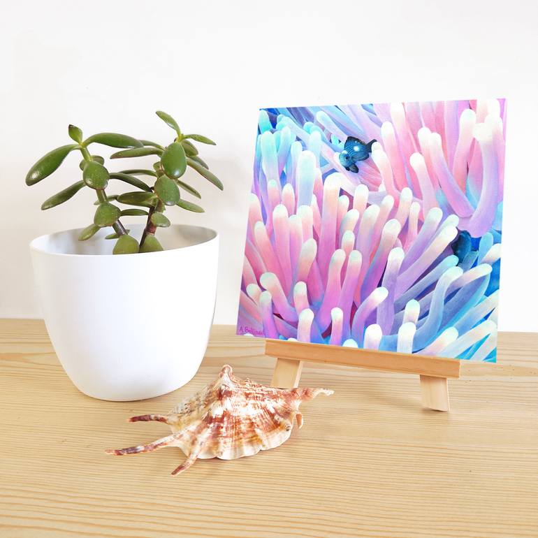 Original Realism Seascape Painting by Aline Belliard