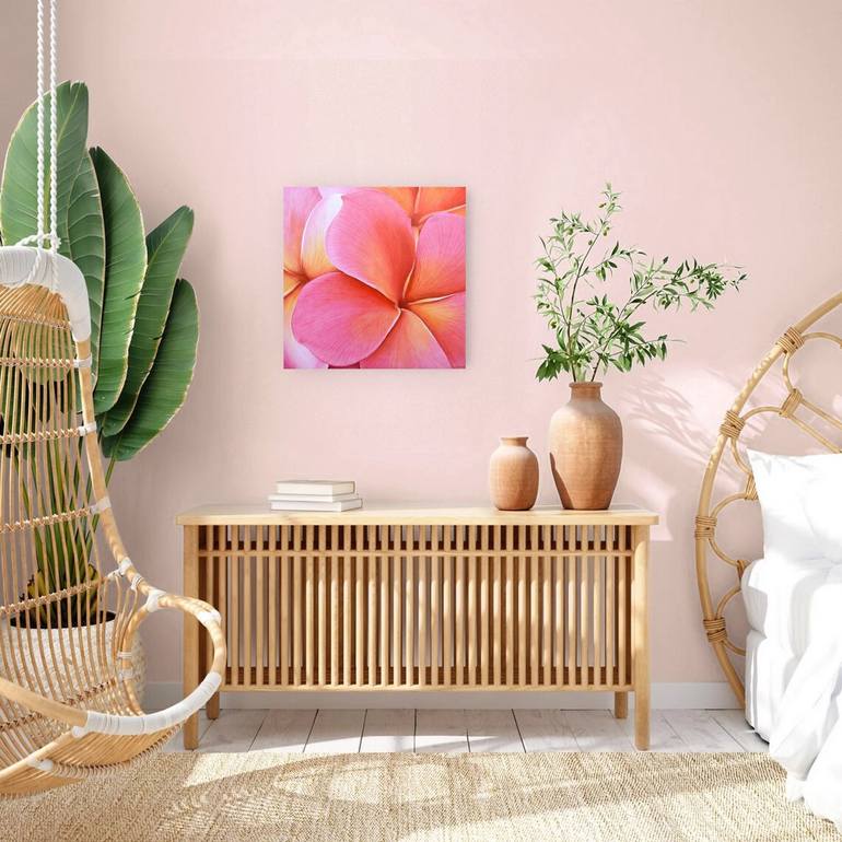 Original Photorealism Floral Painting by Aline Belliard