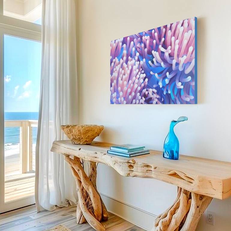 Original Photorealism Nature Painting by Aline Belliard