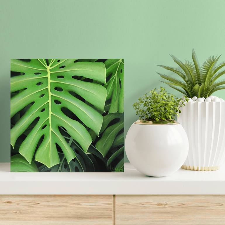 Original Realism Botanic Painting by Aline Belliard