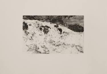 Original Abstract Nature Printmaking by Tea Lovric