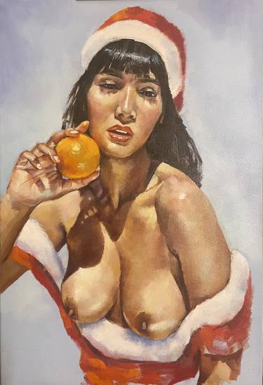 Original Realism Erotic Paintings by Gleb Karas