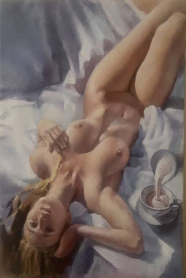 Print of Nude Paintings by Gleb Karas