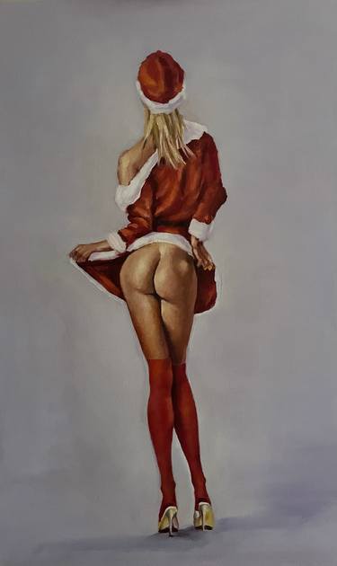 Original Photorealism Erotic Paintings by Gleb Karas