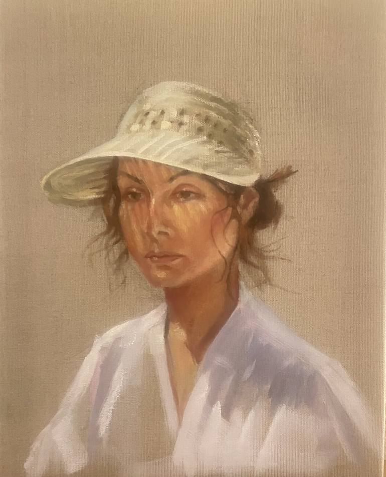 Original Realism Portrait Painting by Gleb Karas