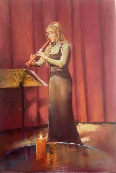 Original Realism Music Paintings by Gleb Karas