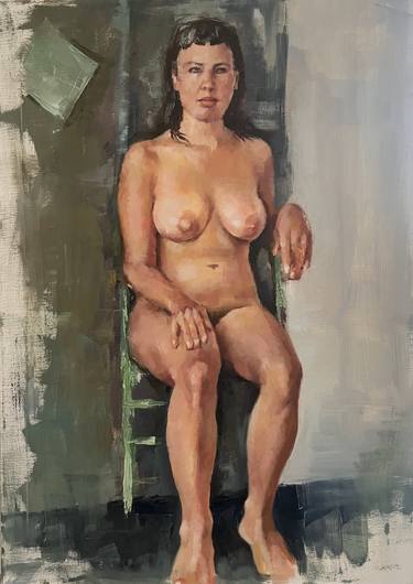 Original Realism Nude Paintings by Gleb Karas