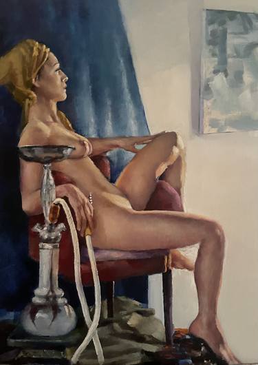 Print of Realism Nude Paintings by Gleb Karas