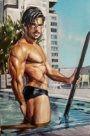 Original Men Paintings by Gleb Karas