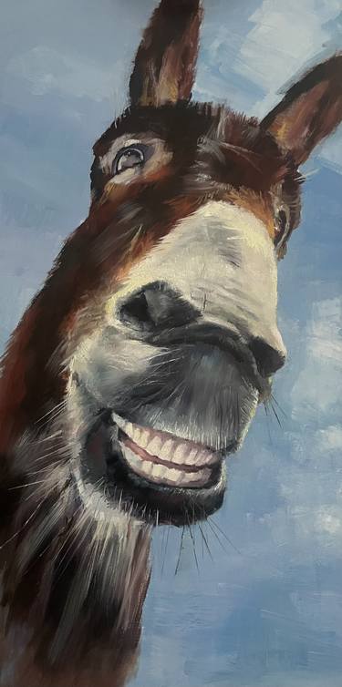 Hollywood donkey smile thumb