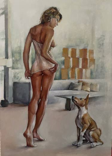 Original Realism Nude Paintings by Gleb Karas