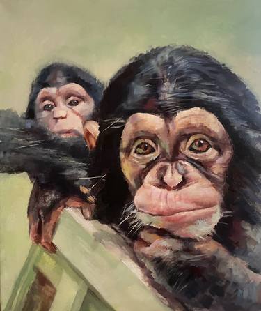 Original Realism Animal Painting by Gleb Karas