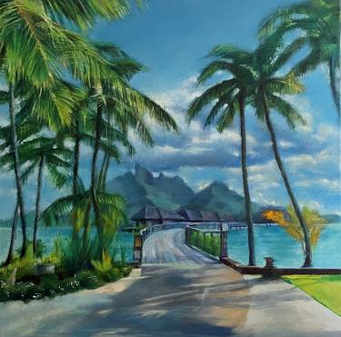 Original Realism Beach Paintings by Gleb Karas