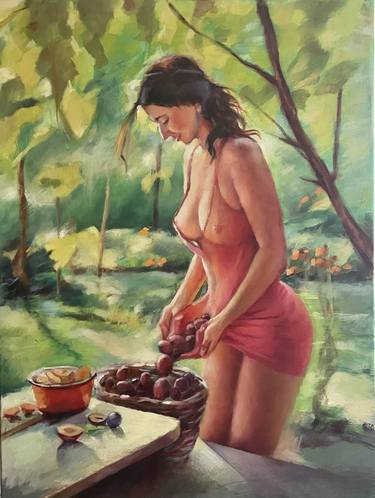 Print of Erotic Paintings by Gleb Karas