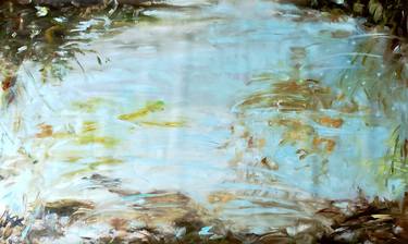 Original Abstract Expressionism Water Paintings by Darlene Winfield