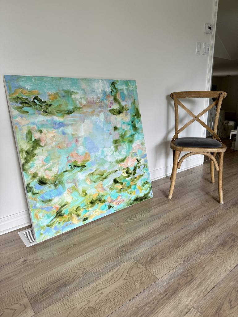Original Abstract Expressionism Abstract Painting by Darlene Winfield