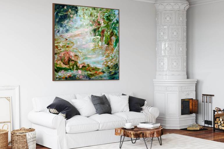 Original Baroque Abstract Painting by Darlene Winfield