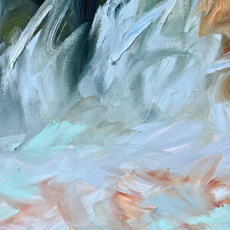 Original Abstract Expressionism Botanic Painting by Darlene Winfield