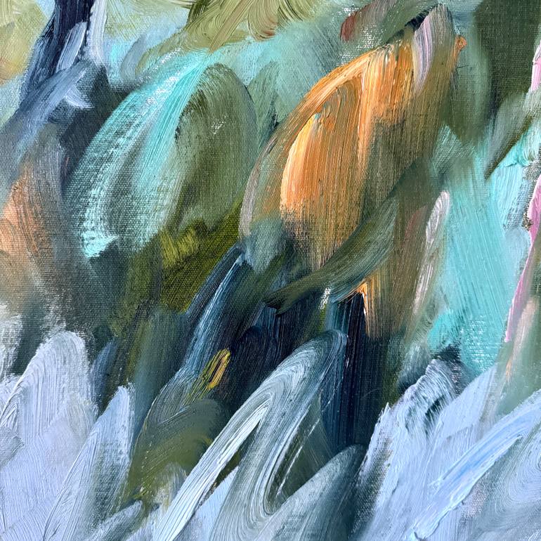 Original Abstract Expressionism Botanic Painting by Darlene Winfield