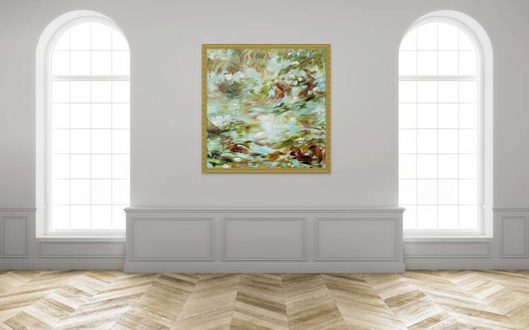 Original Baroque Abstract Painting by Darlene Winfield