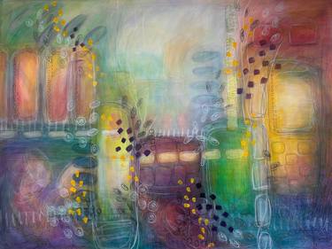 Original Abstract Paintings by Melanie Roschko