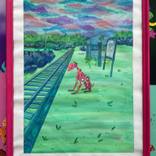 Hachiko- Mixed Media by stephanie molla