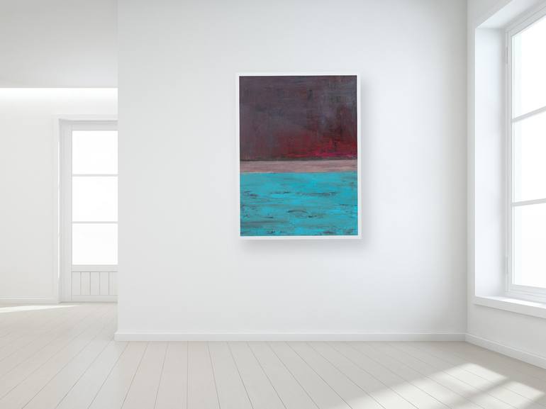 Original Abstract Seascape Painting by Micheal Haran