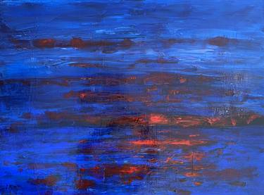 Original Abstract Seascape Paintings by Micheal Haran