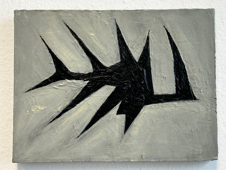 Original Modernism Abstract Painting by Micheal Haran