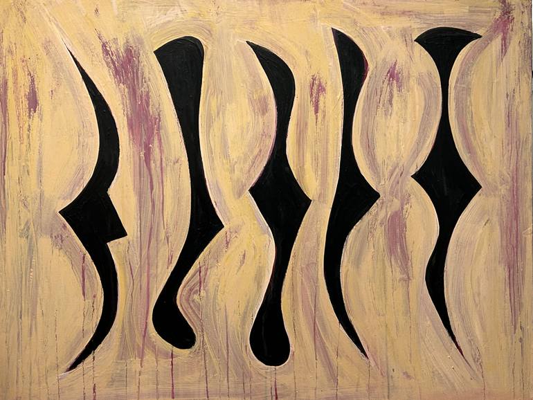 Original Contemporary Abstract Painting by Micheal Haran