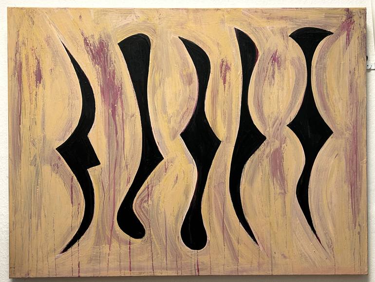 Original Contemporary Abstract Painting by Micheal Haran