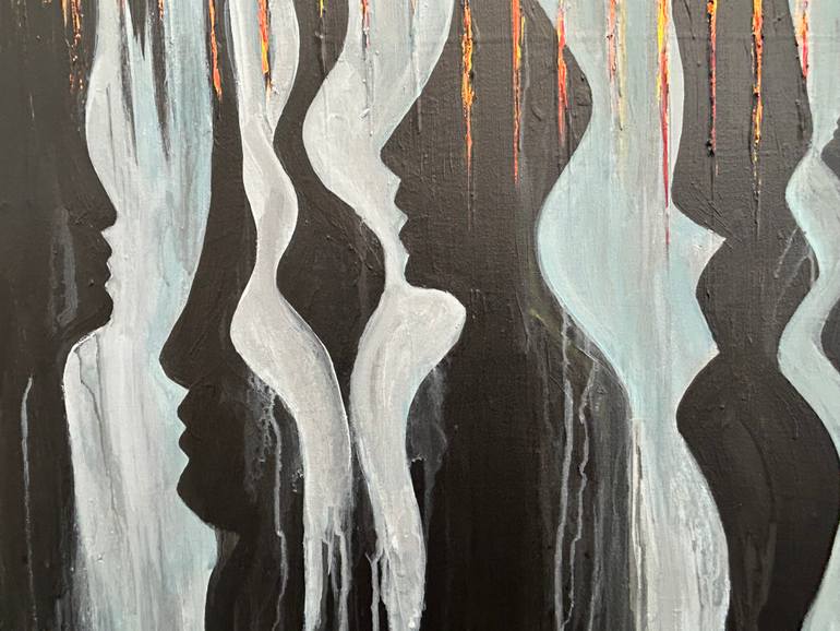 Original Contemporary Abstract Painting by Micheal Haran