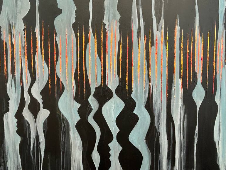 Original Contemporary Abstract Painting by Micheal Haran