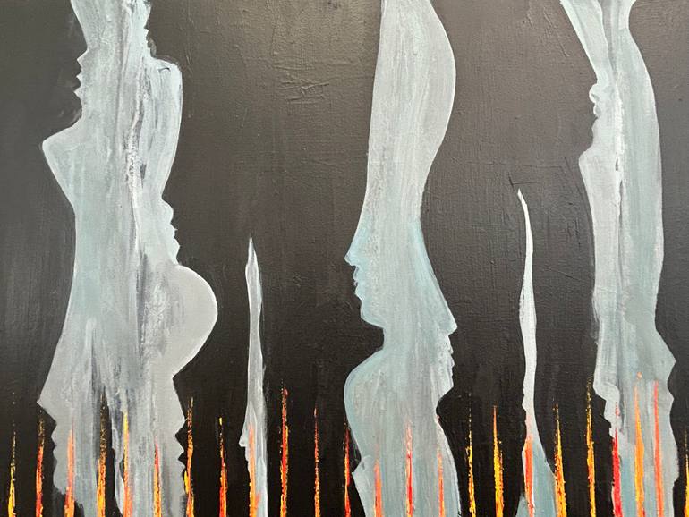 Original Contemporary Abstract Painting by Micheal Haran