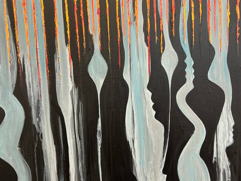 Original Contemporary Abstract Painting by Micheal Haran