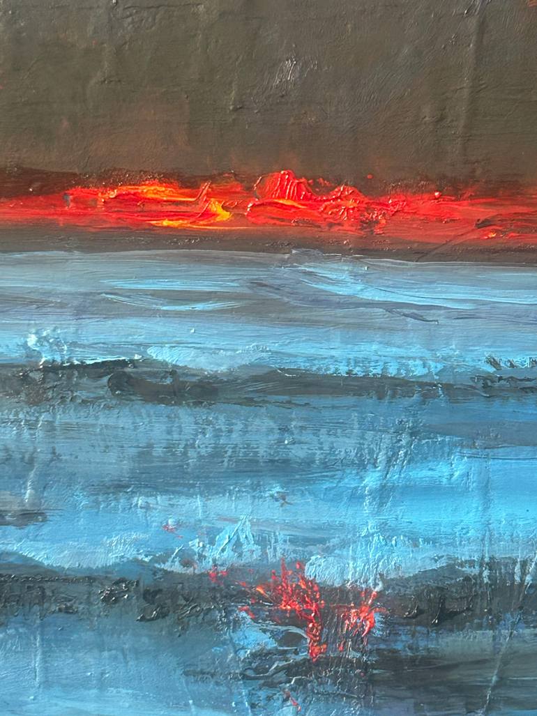 Original Figurative Seascape Painting by Micheal Haran