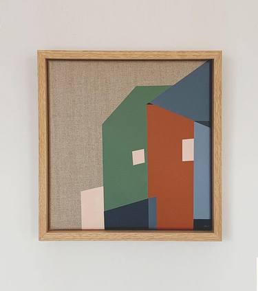 Original Geometric Painting by Marie Murphy