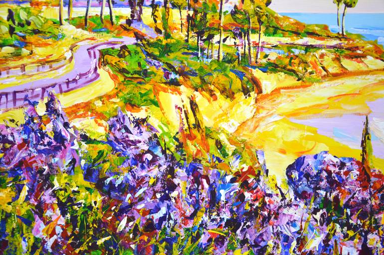 Original Contemporary Beach Painting by Iryna Kastsova