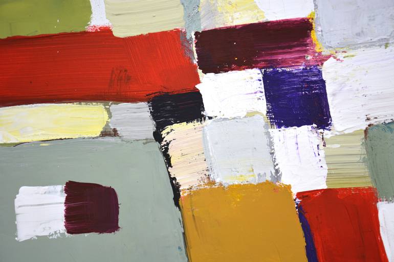 Original Abstract Expressionism Abstract Painting by Iryna Kastsova