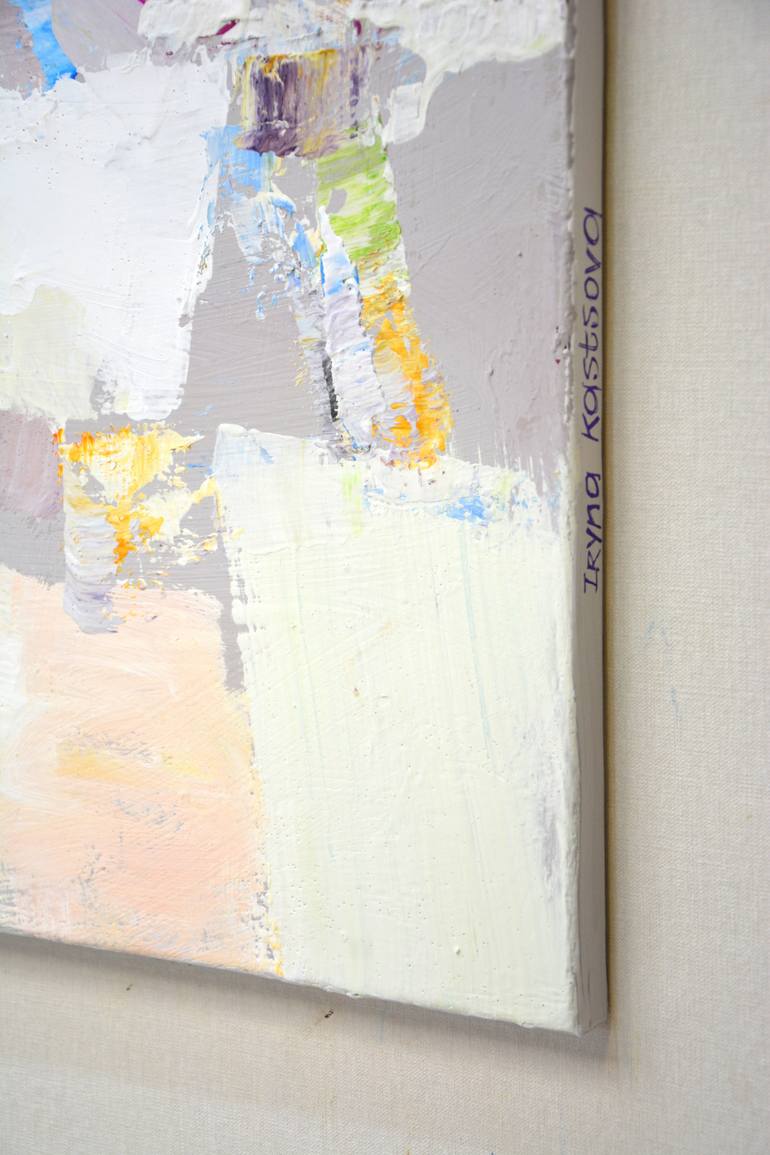 Original Abstract Expressionism Abstract Painting by Iryna Kastsova