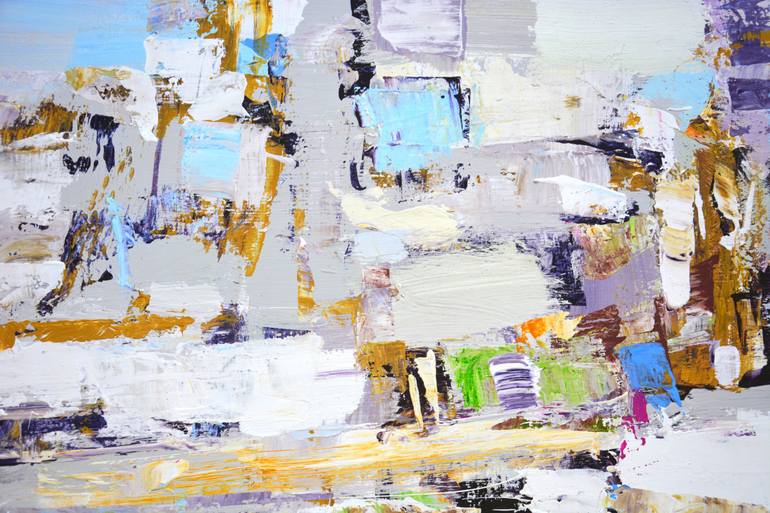Original Abstract Expressionism Abstract Painting by Iryna Kastsova