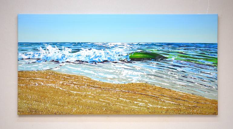 Ocean. Beach. Painting by Iryna Kastsova | Saatchi Art
